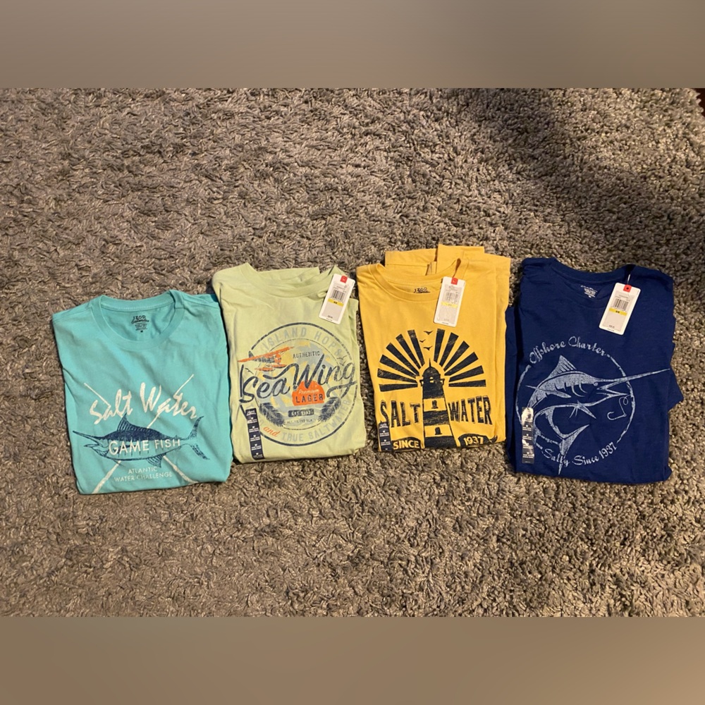 Men’s Izod tshirts.  Never worn